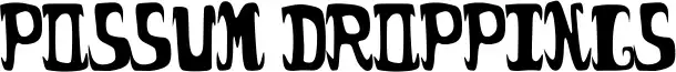 Possum Droppings