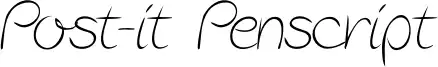 Post-it Penscript