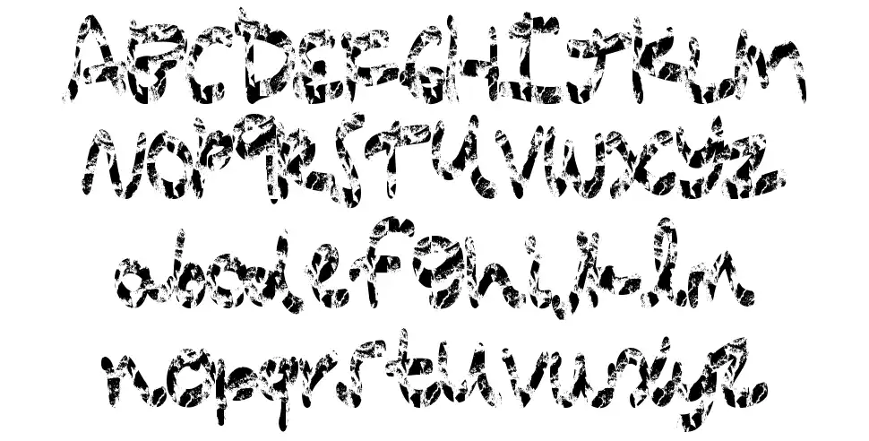 Pressure Washfont specimens