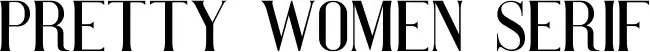 Pretty Women Serif