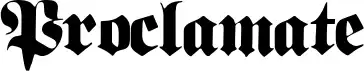 Proclamate