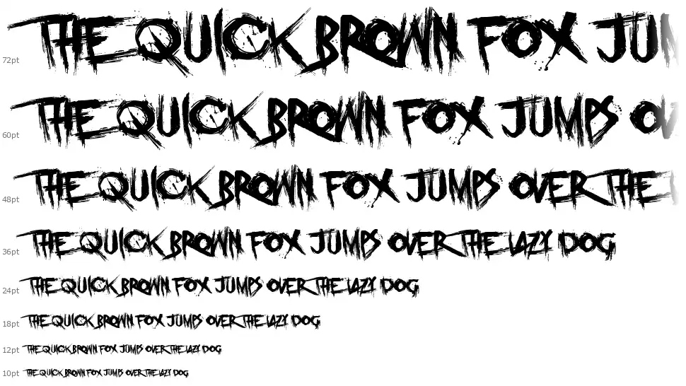 Prodigy Foreverfont waterfall