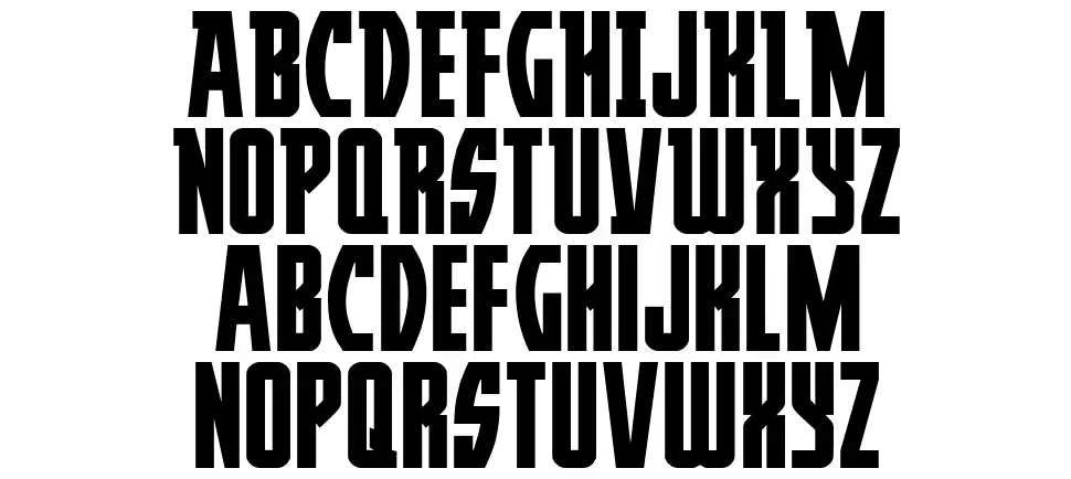 Prowlerfont specimens