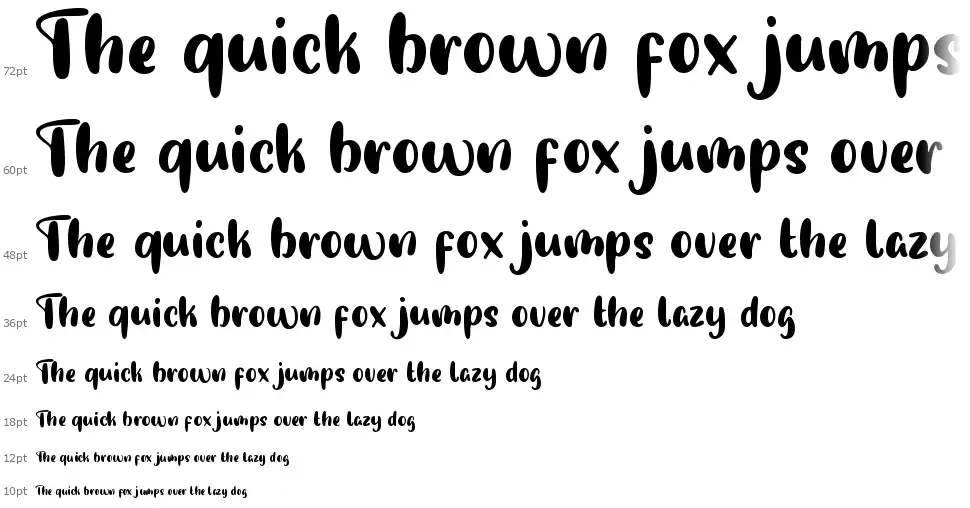 Pumpkin Storyfont waterfall