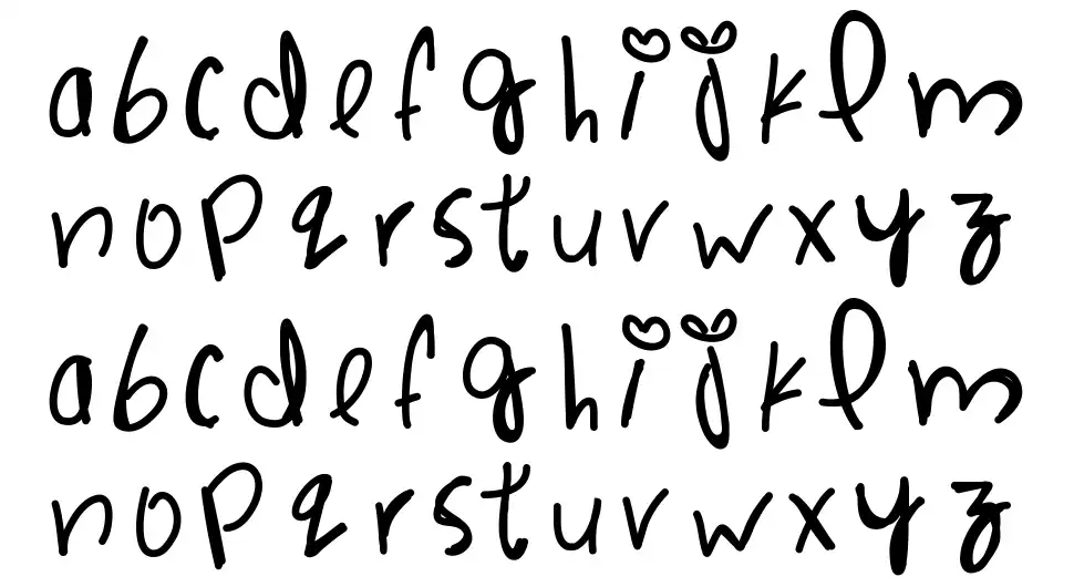 Punch Drunk Lovefont specimens