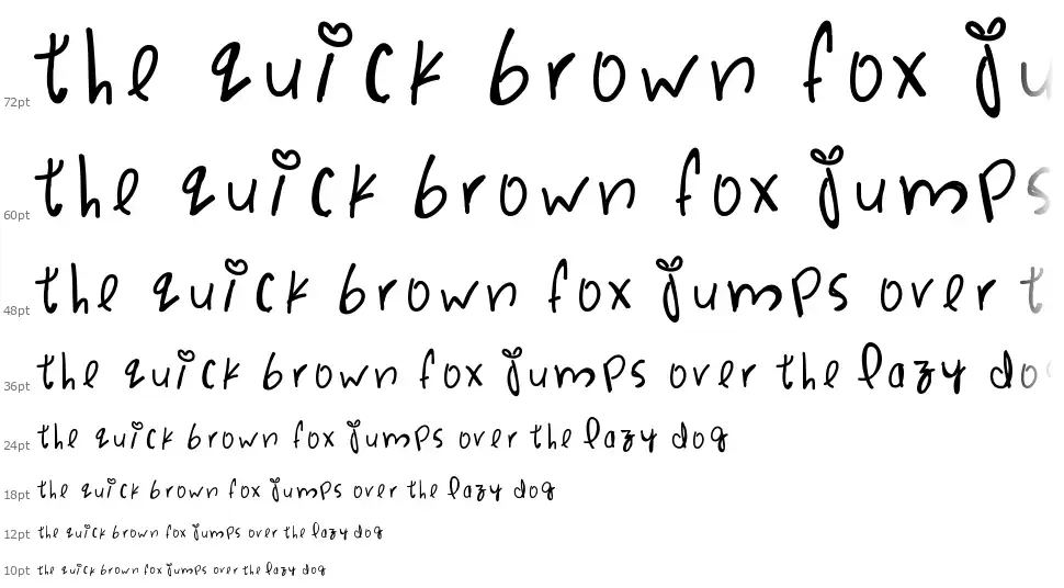 Punch Drunk Lovefont waterfall