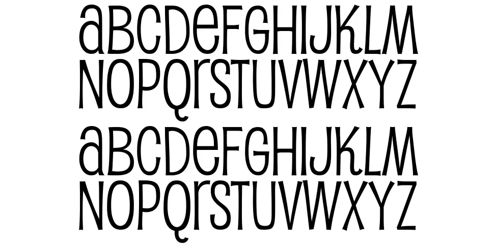 Pupcatfont specimens