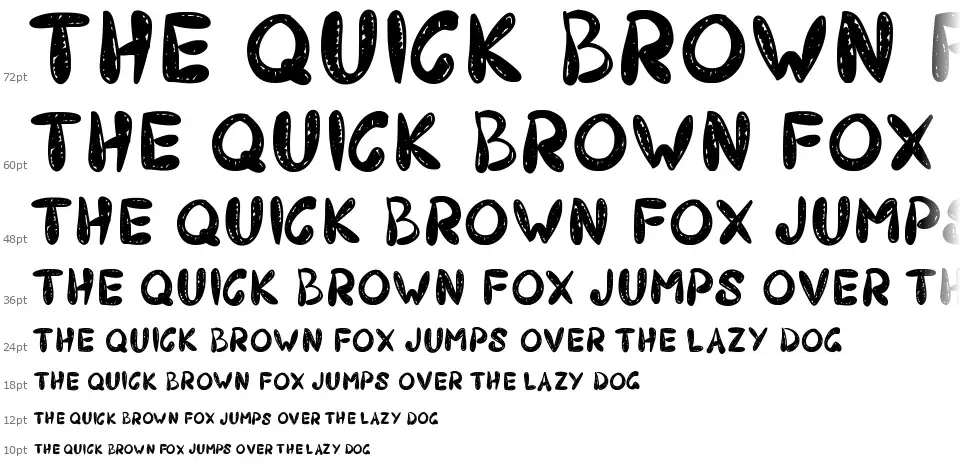 PW403font waterfall