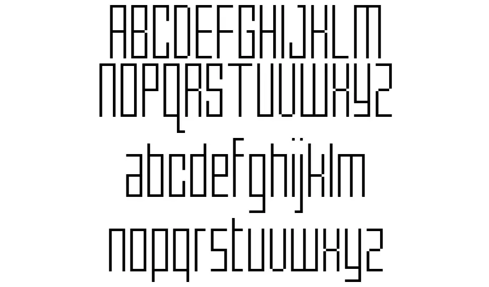 Pxlxxl Lightfont specimens