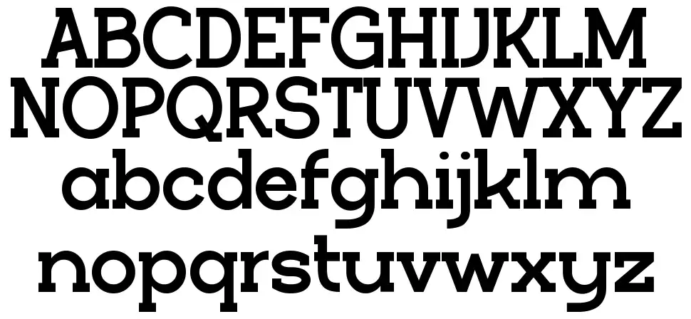 Quazos Spécimens Quazosfont specimens