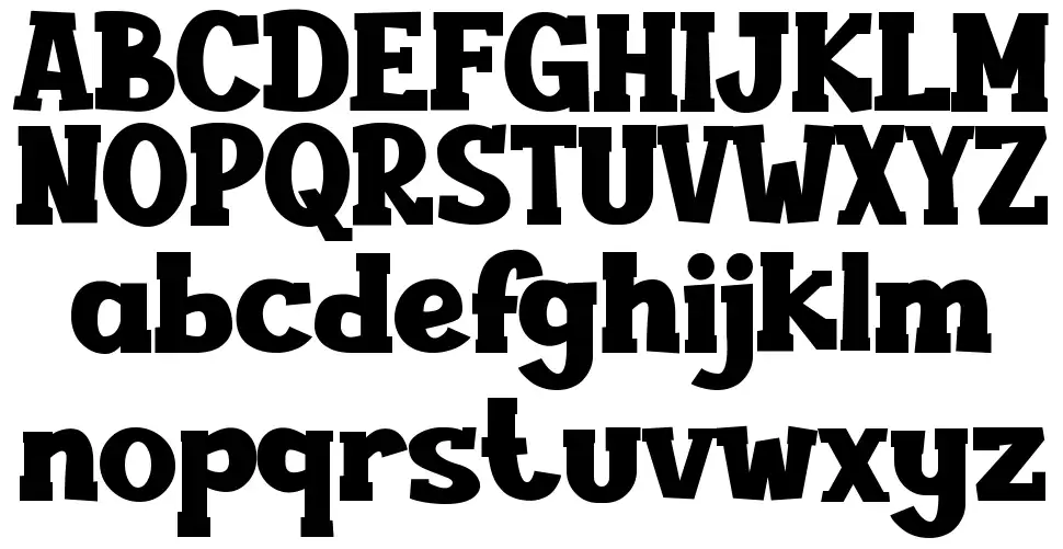 Questarfont specimens