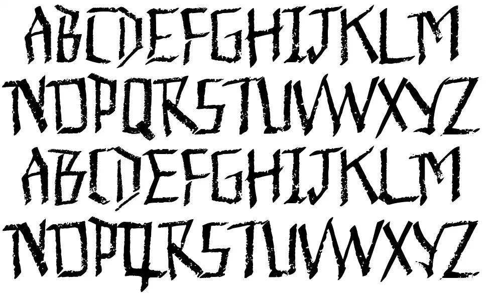 Quick Pick Your Hatfont specimens