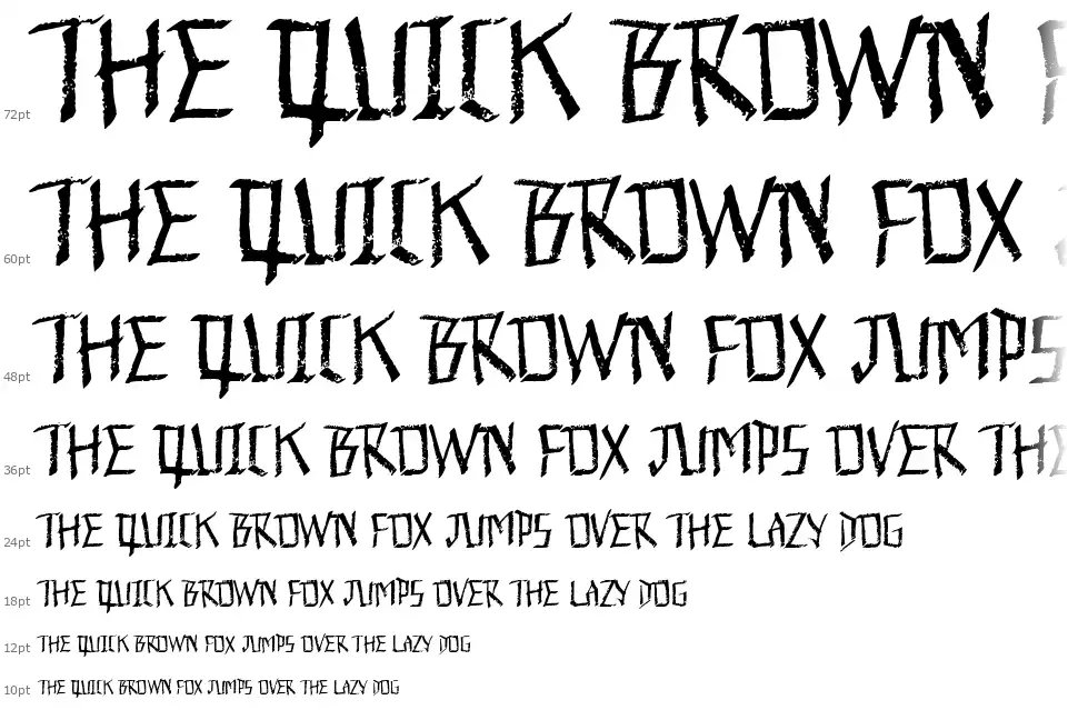 Quick Pick Your Hatfont waterfall