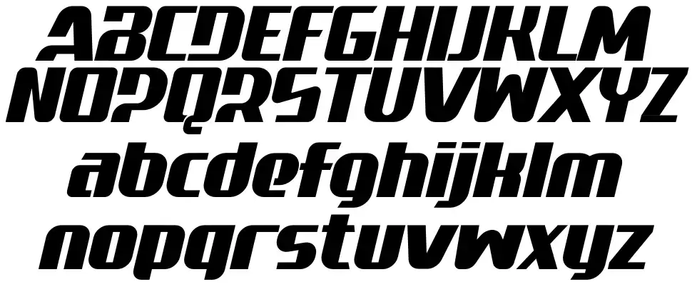 Racelinefont specimens