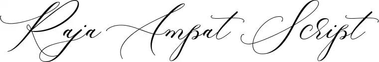 Raja Ampat Script