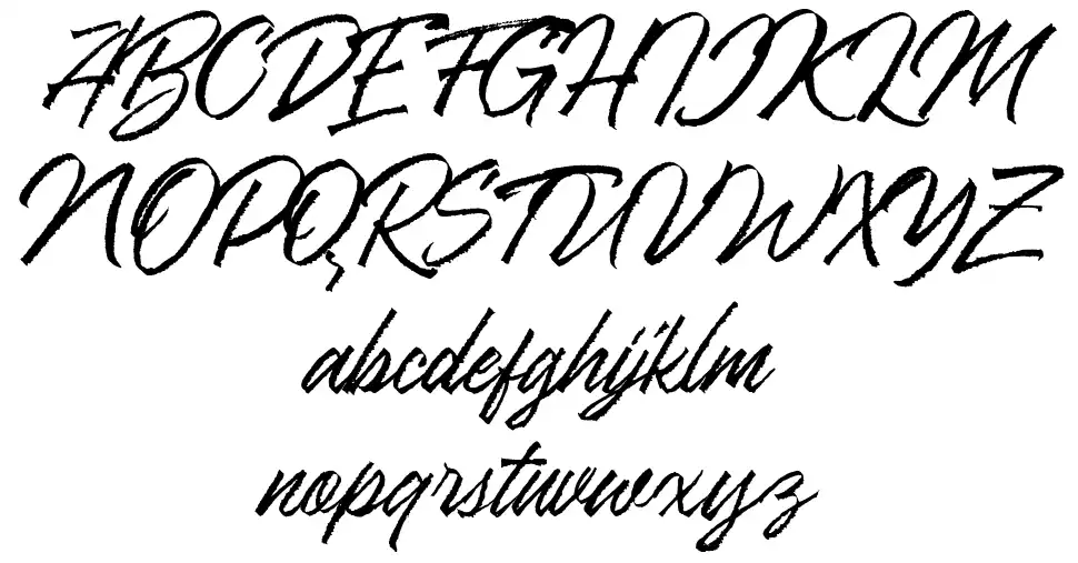 Ranshellfont specimens