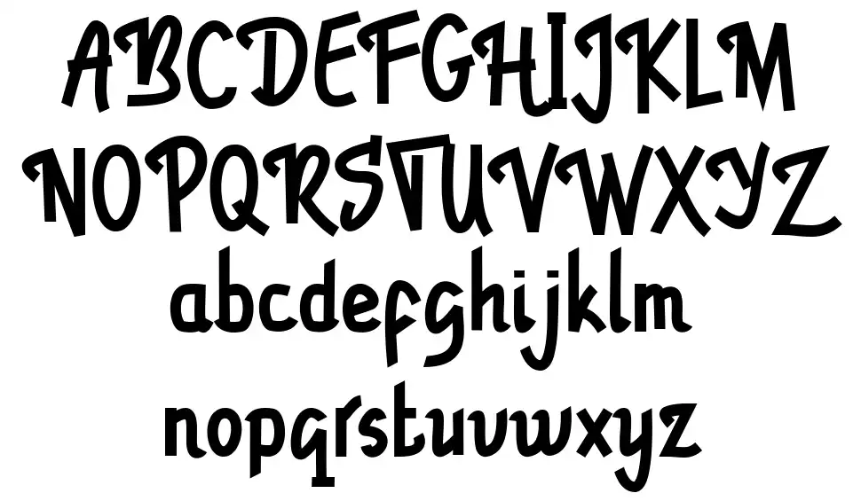 Raspberry Cakefont specimens