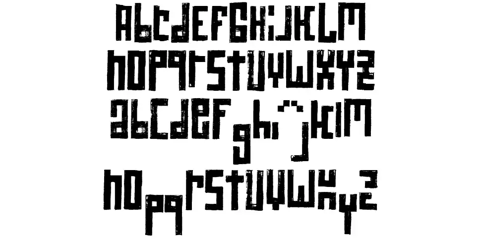 RawStreetWallfont specimens