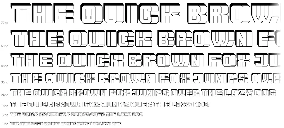 Razorfont waterfall