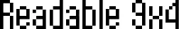 Readable 9x4