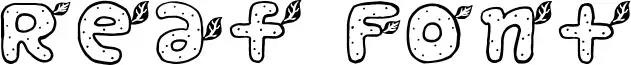 Reaf Font