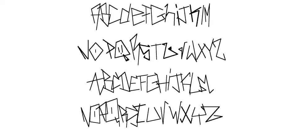 Real Breakerzfont specimens