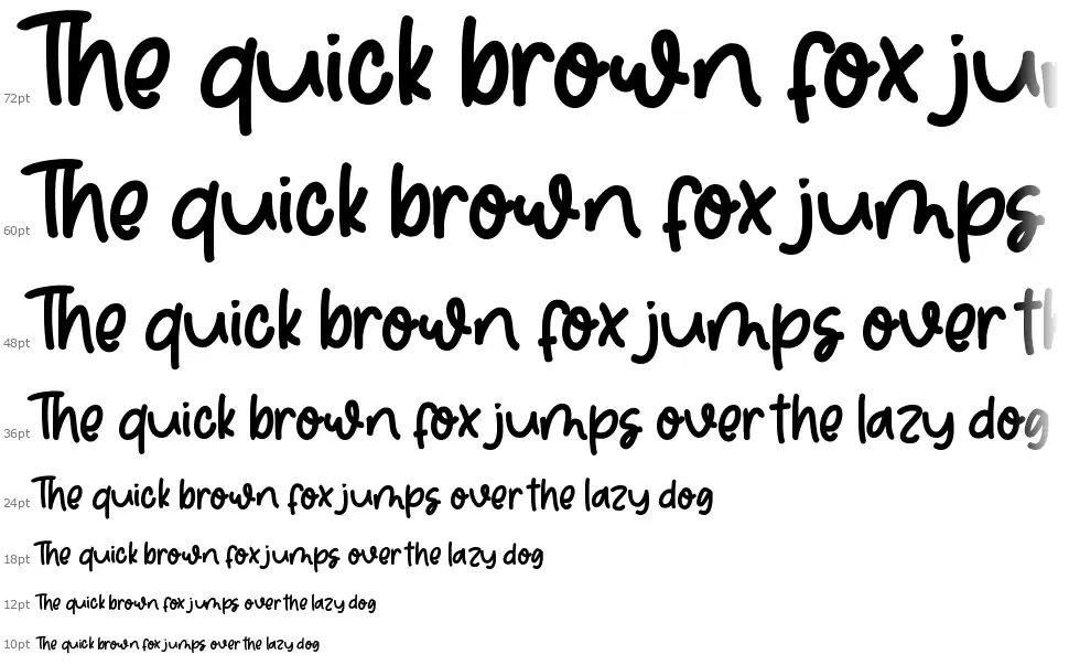 Real Delightfont waterfall
