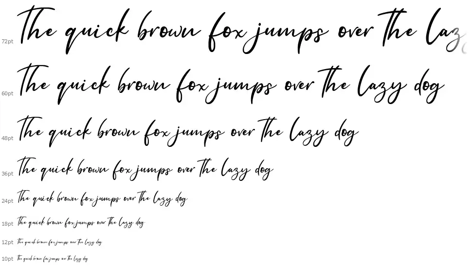 Reallax Reaxionfont waterfall