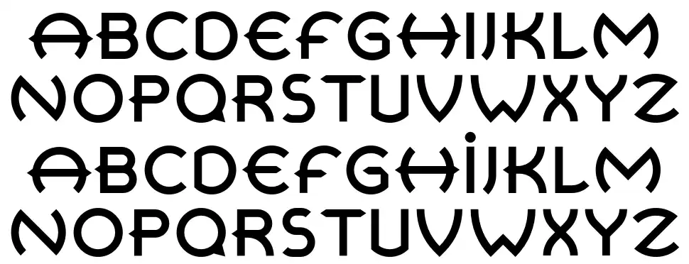 Retrospectivefont specimens