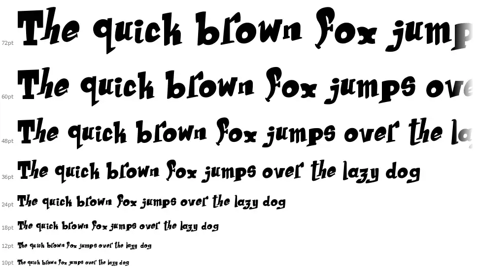 Return of the Flashfont waterfall