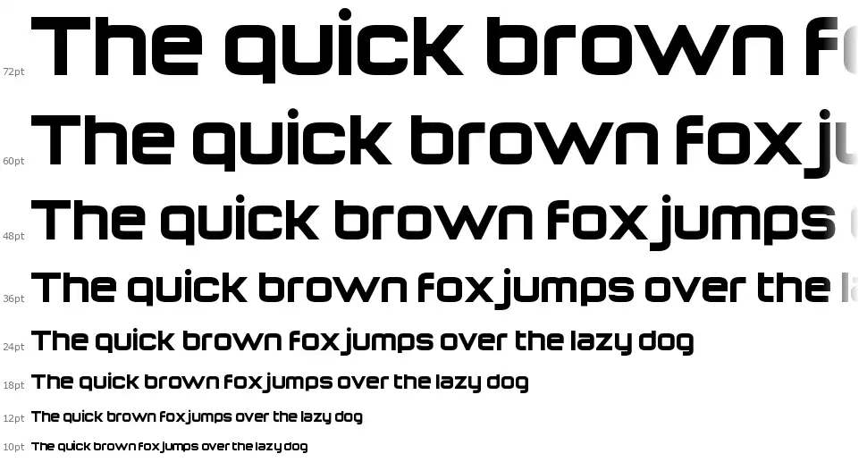Return of the Gridfont waterfall