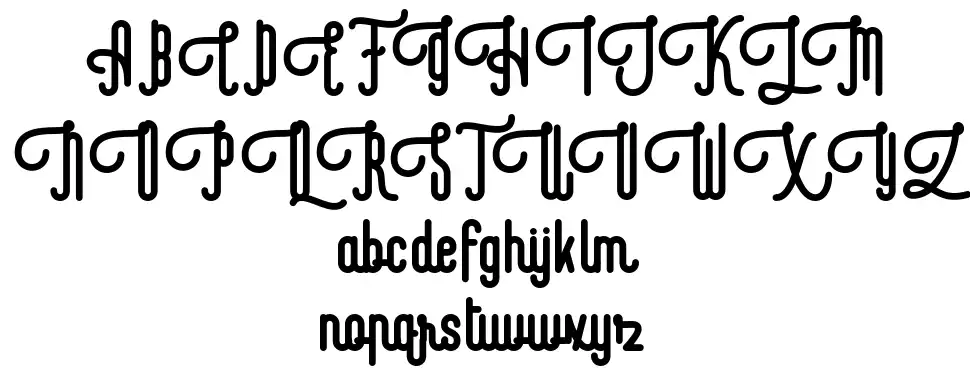 Revolage Scriptfont specimens
