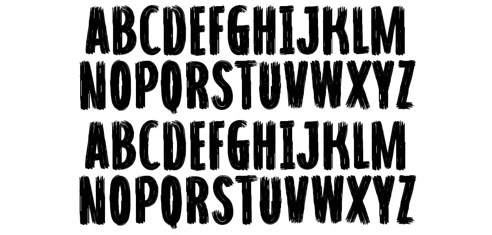 Revolterfont specimens