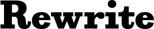 Rewrite