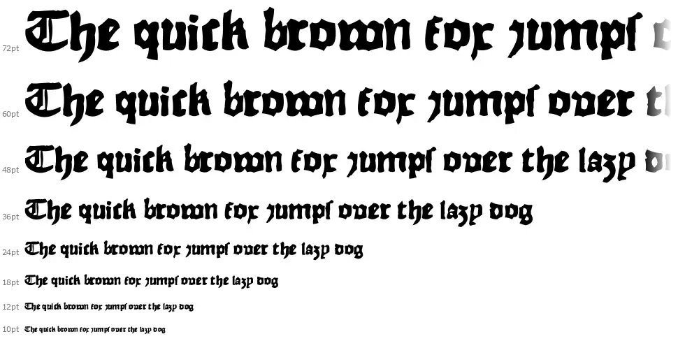 Rhyme Chronicle 1494font waterfall