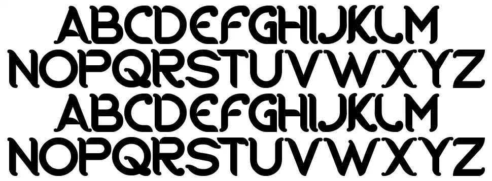 Riding The Worldfont specimens