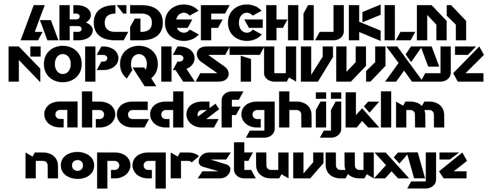 Robotic Cyborgfont specimens