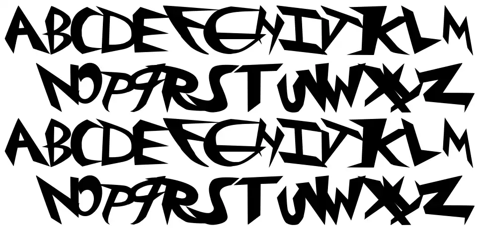Rocksterfont specimens