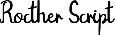 Rocther Script
