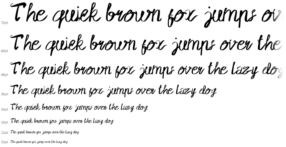 Rolling Artfont waterfall