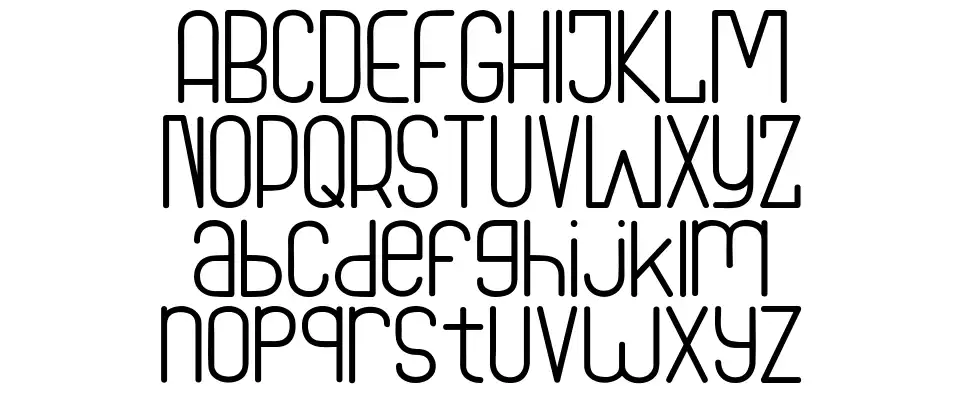 Round Lightfont specimens