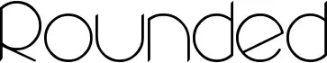 Rounded