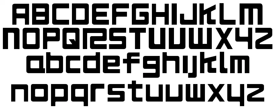 RS125 Originalfont specimens