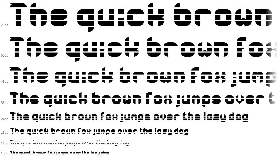 Rubber Downfont waterfall