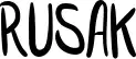 Rusak