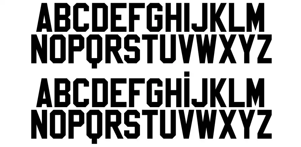 Sablon Upfont specimens
