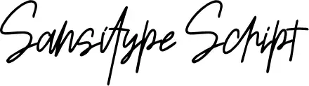 Sansitype Script