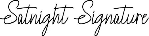 Satnight Signature