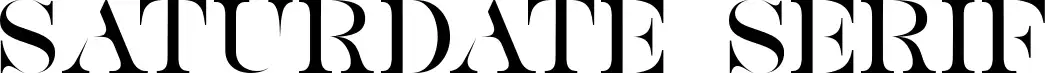 Saturdate Serif