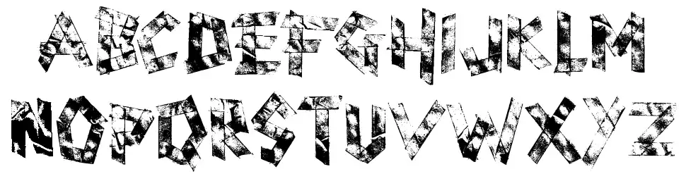 Scotch Tapedfont specimens